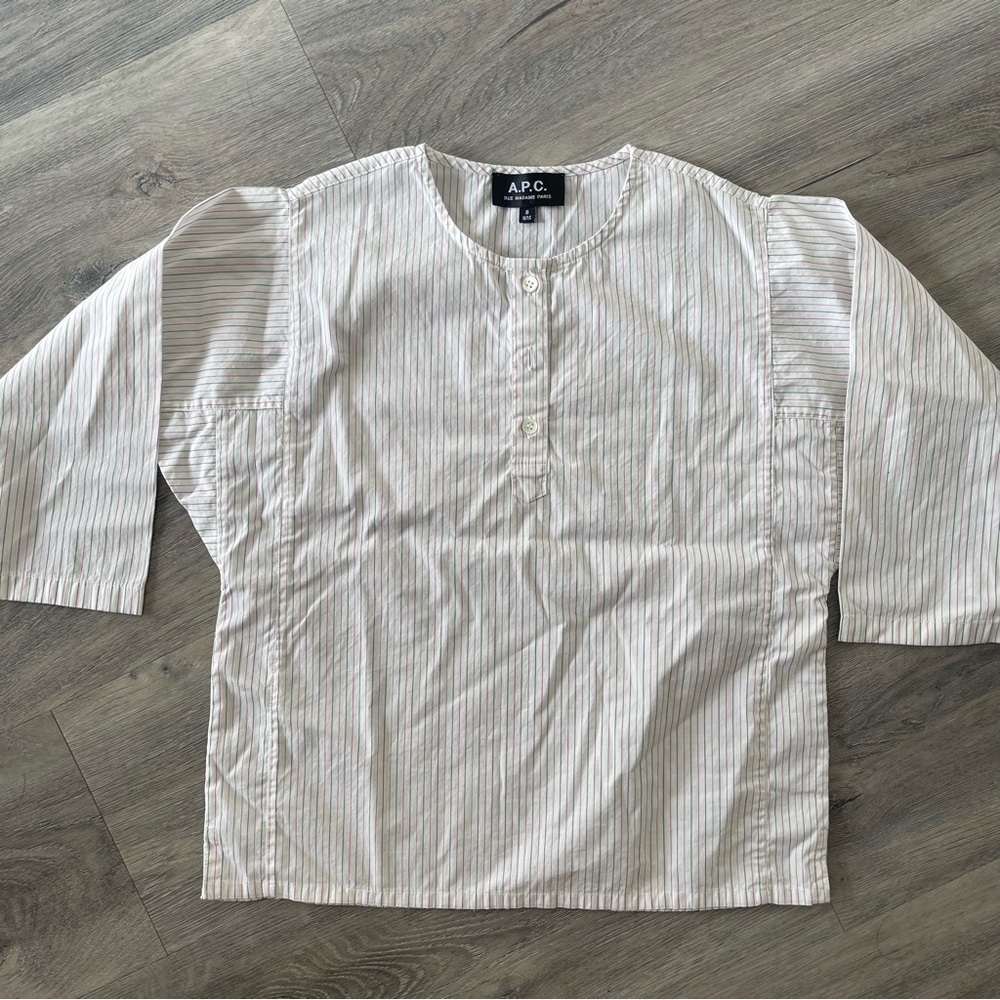 A.P.C. Girl’s Pinstripe Shirt
